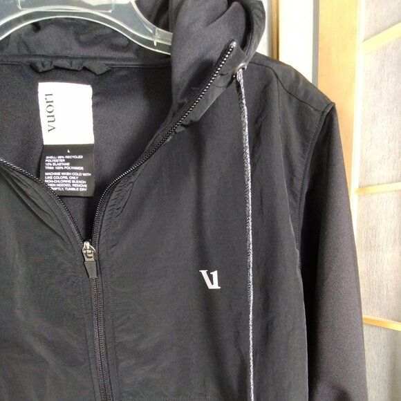 Vuori Sunday Element Full Zip Hooded Jacket Size L - Picture 3 of 8